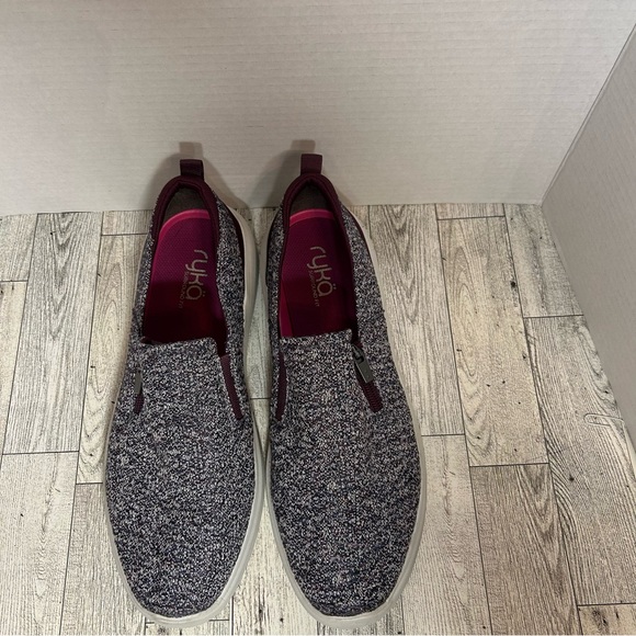 Ryka Ally burgundy slip on sneakers size 11 - Picture 6 of 10